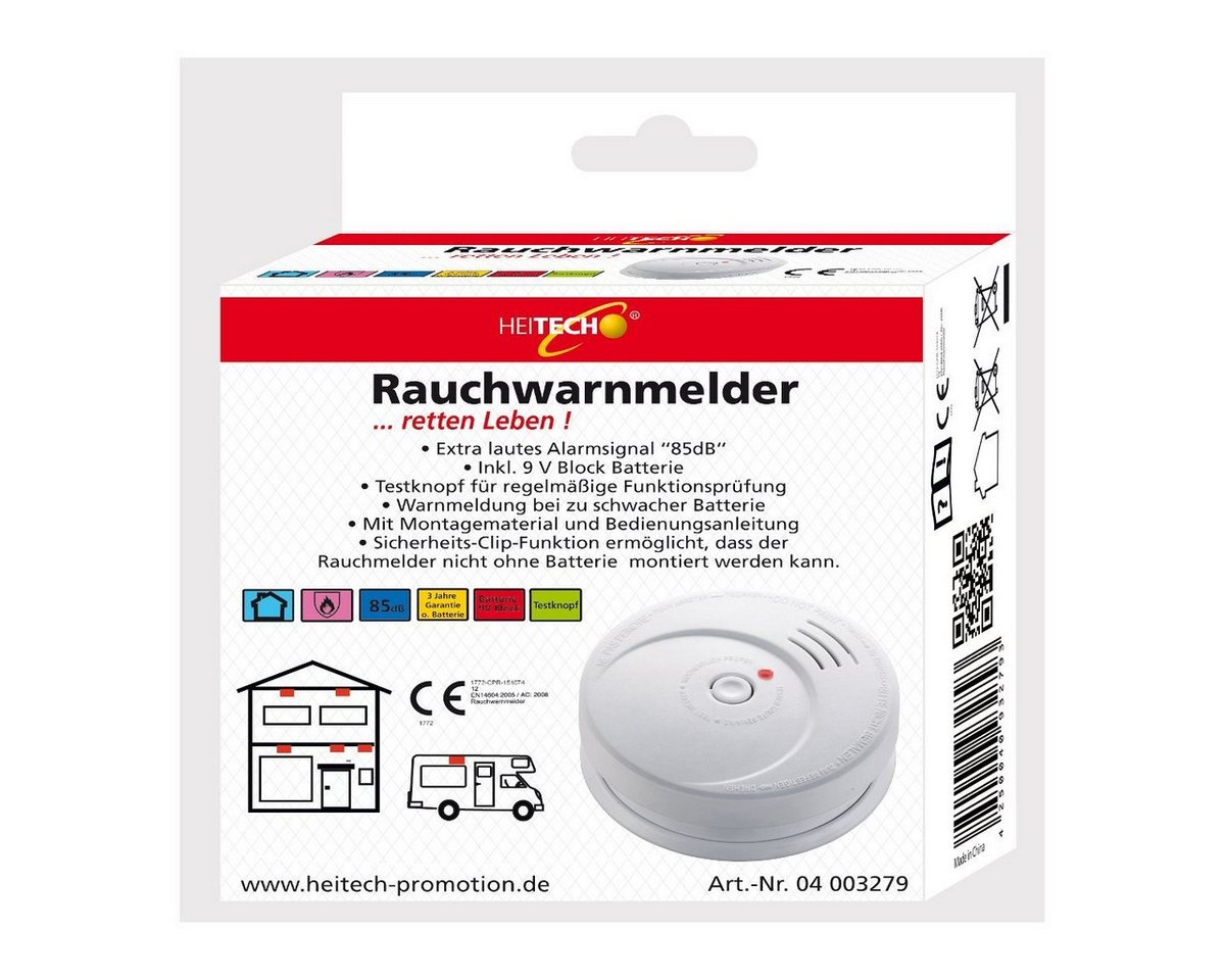 HEITECH Heitech Rauchwarnmelder Rauchmelder von HEITECH