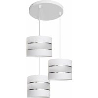 Helam helen Cluster Pendelleuchte Weiß, Silber 35cm von HELAM LIGHTING