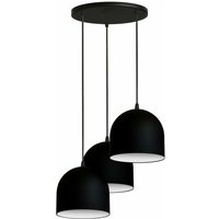 Helam madison Cluster Pendelleuchte Schwarz, Weiß 35cm von HELAM LIGHTING