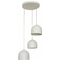 Helam madison Cluster Pendelleuchte Weiß 35cm von HELAM LIGHTING