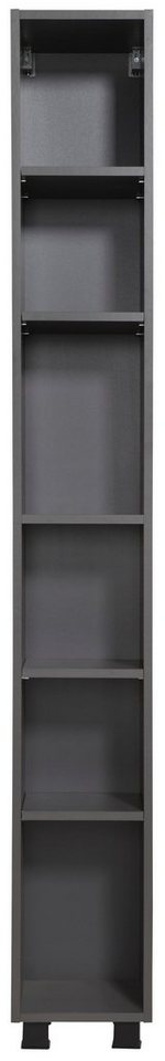 HELD MÖBEL Hochschrank Trento, Badmöbel, Badregal, Regal, Breite 25 cm Standregal, Badezimmer-Regal, für viel Stauraum von HELD MÖBEL