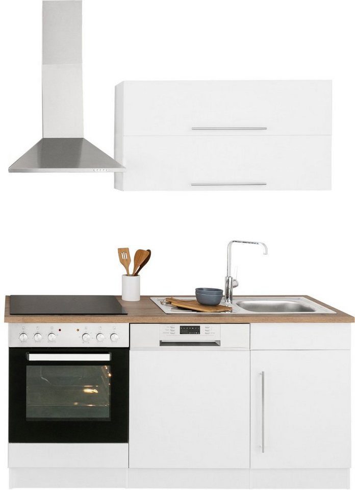 KOCHSTATION Küchenzeile KS-Samos, ohne E-Geräte, Breite 170 cm von KOCHSTATION