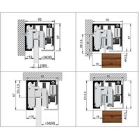 Woelm - helm gt-l Abdeckkappe 56 x 62 mm, Edelstahl Eff., rechts/links von WOELM