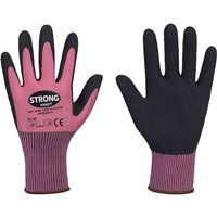 Helmut Feldtmann Gmbh - Handschuhe lady flexter Gr.6 pink/schwarz en 420/EN 388 psa ii st von HELMUT FELDTMANN GMBH