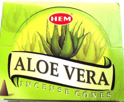 HEM Räucherkegel Aloe Vera 12 x 10 Stück von HEM