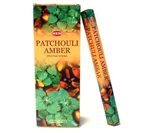 Räucherstäbchen HEM Patchouli Amber -Indisch- 20 Stk. von HEM