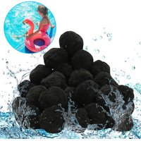 2100g Filter Balls Waschbar Filterbälle für Pool, Schwimmbad, Filterpumpe- Schwarz - Hengda von HENGDA