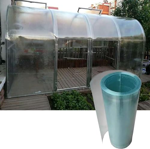 HXRW Polycarbonat-Dachbahn 0,8 mm Glasfaser-Tageslichtpaneel, UV-Schutz, regenfest, for Gewächshaus-Carport Für Garten Landwirtschaft Konstruktion ( Size : 1.2x20m ) von HGOuhK