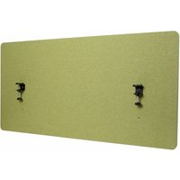 HHG - Akustik-Tischtrennwand 943, Büro-Sichtschutz Schreibtisch Pinnwand, doppelwandig Stoff/Textil 60x120cm grün HHG - Akustik-Tischtrennwand 943, Büro-Sichtschutz Schreibtisch Pinnwand, doppelwandig Stoff/Textil 60x120cm grün von HHG
