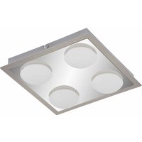 Neuwertig] Briloner led Deckenleuchte, Deckenlampe Badlampe, inkl. Leuchtmittel 4-flammig - grey von HHG