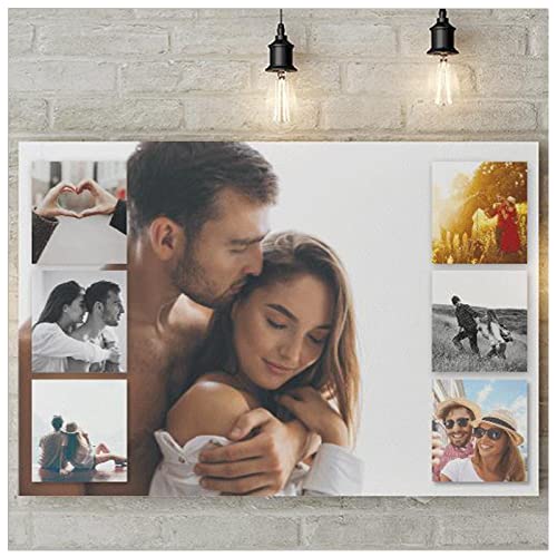 HHWY Leinwand Bild mit Foto selbst gestalten,eignes Foto auf Leinwand drucken Lassen,Fotocollage,Personalisierte Geschenke,Fotogeschenke auf Leinwand von HHWY