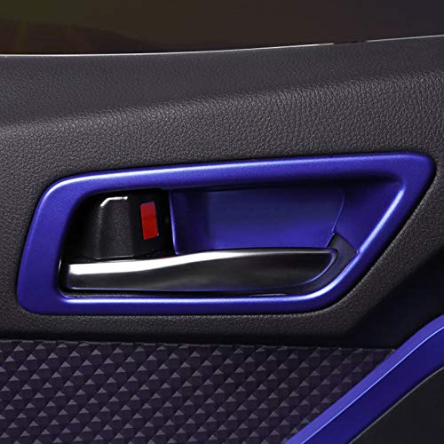 HIGH FLYING für C-HR 2016-2022 Interieur Türgriff Dekor 4 Stück ABS Kunststoff (Blau) von HIGH FLYING