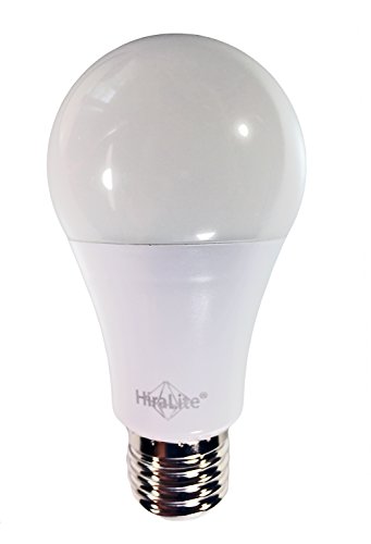 HiraLite LED 11W-E27 Vollspektrum Tageslicht (5000K) Lampe. Brillante Lichtqualität dank hohe Farbwiedergabe-Ra 95 von HIRALITE