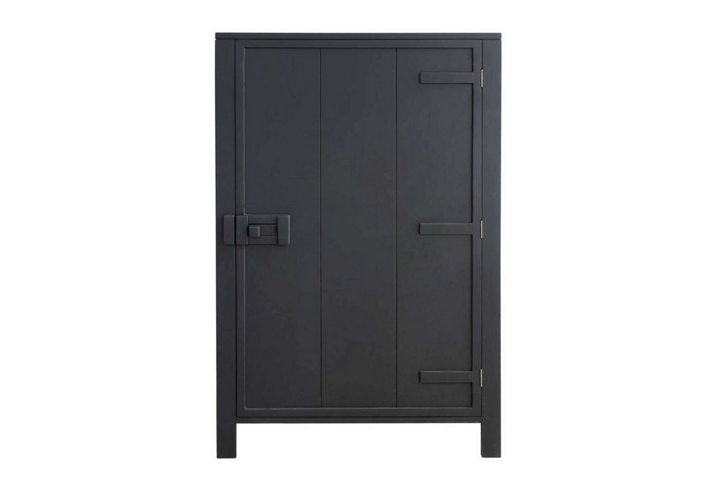 HKLiving Sideboard HK Living Single Door Cabinet Charcoal von HKLiving