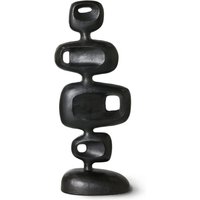 HKliving - Aluminium Skulptur, heavy black von HKliving