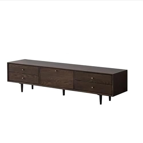 HLHLOP777 TV-Ständer Tisch Schlafzimmer Universal Rechteck Bein Lagerung Kunst Design Steht Elegante Länge Tisch Home Möbel Fernsehständer(Color:150x40x45cm-02) von HLHLOP777