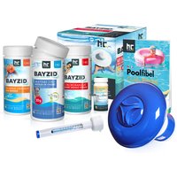 Pool Starterset 7 tlg Wasserpflege durch Chlor, ph Minus und Multitabs - Bayzid von BAYZID