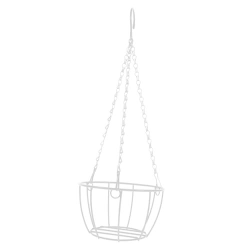 HOLIDYOYO Kaninchen Heuraufe mit Metallrahmen Hängender Heufutterhalter für Meerschweinchen Chinchilla Kleintiere Verschleißfester Heurack mit Aufhängung Weiß HOLIDYOYO Kaninchen Heuraufe mit Metallrahmen Hängender Heufutterhalter für Meerschweinchen Chinchilla Kleintiere Verschleißfester Heurack mit Aufhängung Weiß von HOLIDYOYO