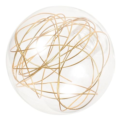 HOMOCONO Ersatz Lampenschirm Aus Für Pendelleuchten Kugel Lampenschirm Mit Goldfarbener Aluminiumbeschichtung G9 Fassung Durchmesser Ideal Für Dekorative Lichtinstallationen HOMOCONO Ersatz Lampenschirm Aus Für Pendelleuchten Kugel Lampenschirm Mit Goldfarbener Aluminiumbeschichtung G9 Fassung Durchmesser Ideal Für Dekorative Lichtinstallationen von HOMOCONO