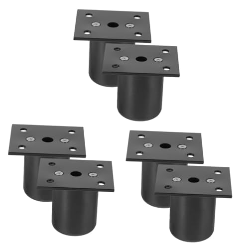 HOMSFOU 3 Sätze Stützbeine Für Tv-Schrank Ersatzteile Für Gartenmöbel Schrank Beine Tischfuss Couch Runde Möbelbeine Stuhlbeine Schrank Tischbeine Aluminiumlegierung Black 2 Stücke * 3 HOMSFOU 3 Sätze Stützbeine Für Tv-Schrank Ersatzteile Für Gartenmöbel Schrank Beine Tischfuss Couch Runde Möbelbeine Stuhlbeine Schrank Tischbeine Aluminiumlegierung Black 2 Stücke * 3 von HOMSFOU