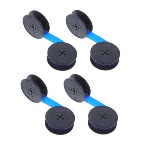 HOMSFOU 4 Paar Taschenrechner Tintenband Schreibmaschinen Tintenbandspule Retro Schreibmaschinen Farbbandnachfüllung Haushalts Schreibmaschinen Farbband Doppelwellen Schreibmaschinen HOMSFOU 4 Paar Taschenrechner Tintenband Schreibmaschinen Tintenbandspule Retro Schreibmaschinen Farbbandnachfüllung Haushalts Schreibmaschinen Farbband Doppelwellen Schreibmaschinen von HOMSFOU