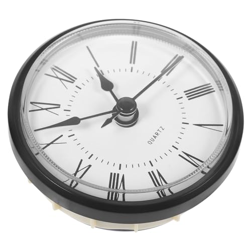 HOMSFOU Runder Quarzuhren Einsatz mit Römischen Ziffern DIY Wanduhr für Kreative Wohn und Büroschmuckgestaltung Präzise Zeitmessung Elegantes Vintage Design HOMSFOU Runder Quarzuhren Einsatz mit Römischen Ziffern DIY Wanduhr für Kreative Wohn und Büroschmuckgestaltung Präzise Zeitmessung Elegantes Vintage Design von HOMSFOU