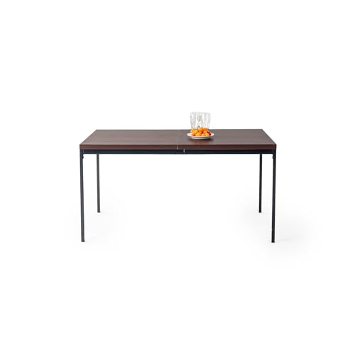 HOMYLIN Esstisch, 150 cm, Holztisch-Effekt, Küchentisch, rechteckiger Schreibtisch für Konferenzraum, Küche, Restaurant, Apartment, Braun HOMYLIN Esstisch, 150 cm, Holztisch-Effekt, Küchentisch, rechteckiger Schreibtisch für Konferenzraum, Küche, Restaurant, Apartment, Braun von HOMYLIN