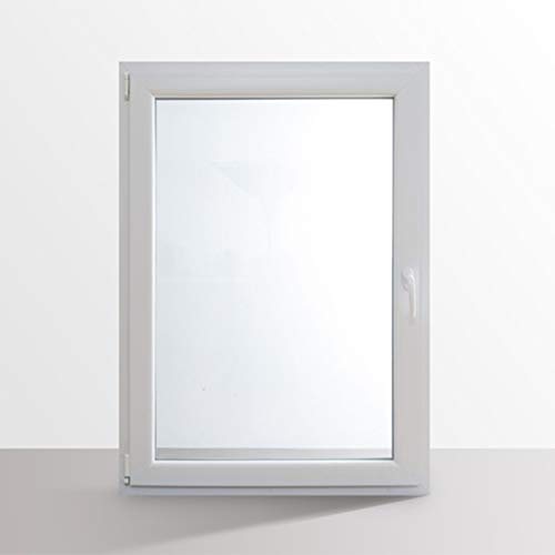 HORI® Dreh-Kipp Kunststoff-Fenster I 2-fach verglast weiß I DIN links I 1400 x 1000 mm (Länge x Breite) von HORI