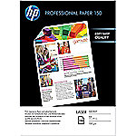 HP Farblaserpapier Professional Glossy Laser DIN A4 150 g/m² Weiß 150 Blatt von HP