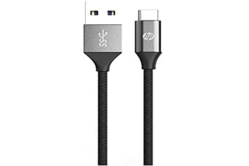 HP Kabel Marke Modell KABEL DHC-TC103 USB 3.1 A USB TYP C ZUM AUFLADEN UND ZUR DATENÜBERTRAGUNG LÄNGE 1,5 M SCHWARZ FARBE von HP