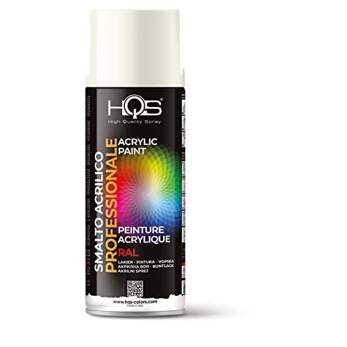 HQS Farbe Spray Acryl Farbe Ral (Ral 9010 Weiß Glänzend) von HQS High Quality Spray