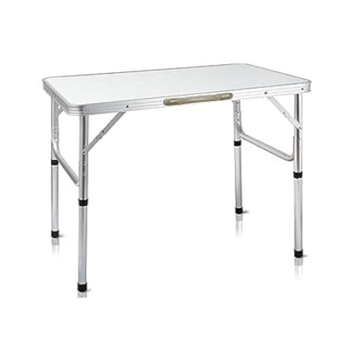 HSHa Klappbarer Multifunktionstisch Aluminium-Camping-Tisch Tragbarer Klapptisch, 75 x 55 x 60cm von HSHa