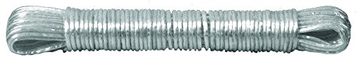 HSI Polypropylenleinen geflochten 3 mm 15 m, 1 Stück, weiß, 930110.0 von HSI Professional