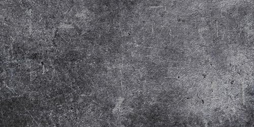 HUBDECO - Teppich - Küchenteppich - Badezimmerteppich - Badteppich - Küchenläufer - Teppich Läufer - Teppich Küche - PCV, Vinyl - rutschfest - Beton Grau - 50x100cm von HUBDECO
