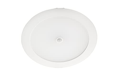 HUBER Downlight [19W 2100lm] mit PIR Bewegungsmelder 360° I Unterputz Bewegungsmelder, Einbaustrahler mit Bewegungsmelder von HUBER