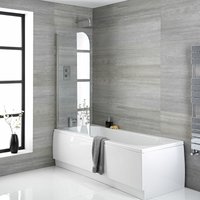 Badewanne - Einbaubadewanne aus Acryl in Weiß - 1700mm x 700mm x 535mm - 147 Liter Fassungsvermögen - Hudson Reed Badewanne - Einbaubadewanne aus Acryl in Weiß - 1700mm x 700mm x 535mm - 147 Liter Fassungsvermögen - Hudson Reed von HUDSON REED