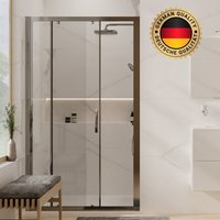 Hüppe - Pack Schiebetür 120cm + Satalek Duschwanne 120x80cm, Weiß (Huppe1-12080WH) von HÜPPE