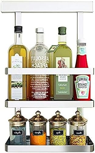 2-stöckiges Wand-Gewürzregal Für Schränke Oder Wandhalterungen, Gewürzflaschenhalter Aus Edelstahl, Platzsparende Hängeregale – Perfekter Gewürz-Organizer,outstanding78 2-stöckiges Wand-Gewürzregal Für Schränke Oder Wandhalterungen, Gewürzflaschenhalter Aus Edelstahl, Platzsparende Hängeregale – Perfekter Gewürz-Organizer,outstanding78 von HUHUJINGE