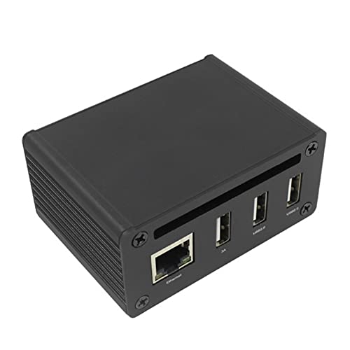 HUPYOMLER Für Zero 2 W USB auf RJ45 HUB Ethernet oder USB zu RJ45 HUB für Pi0 und Pi0 2 W (mit Gehäuse) von HUPYOMLER