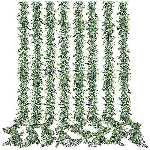 HUPYOMLER Hängende Eukalyptus-Wandbehang Pflanzen Pflanzendekorationen Hochzeitsbogen Dekorationen von HUPYOMLER