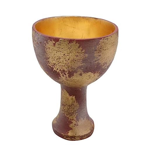 HUPYOMLER Indiana Holy Grail Cup Crafts 1:1 Kunstharz-Nachbildung, Halloween, Cosplay, Requisite, Heiliger Gral, Film von HUPYOMLER