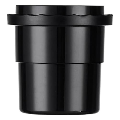 HUPYOMLER Kaffee-Dosierbecher aus Kunststoff, Baristas-Werkzeug, Espresso-Dosierbecher für 58 mm Kaffee, Schnüffelbecher, Pulver-Futterstation, Espresso, schwarz, einfach zu bedienen von HUPYOMLER