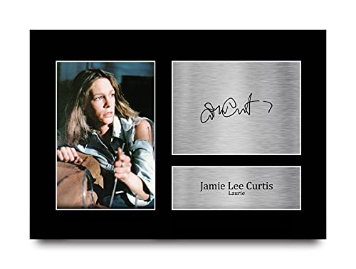 HWC Trading A4 Jamie Lee Curtis Halloween Geschenke Gedruckt, Signiert Autogramm Bild Für Film-Erinnerungsstücke-Fans von HWC Trading