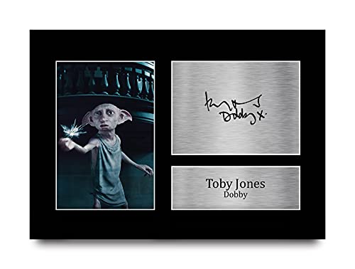 HWC Trading A4 Toby Jones Harry Potter Dobby Gifts gedrucktes signiertes Autogramm Bild für Film-Fans von HWC Trading