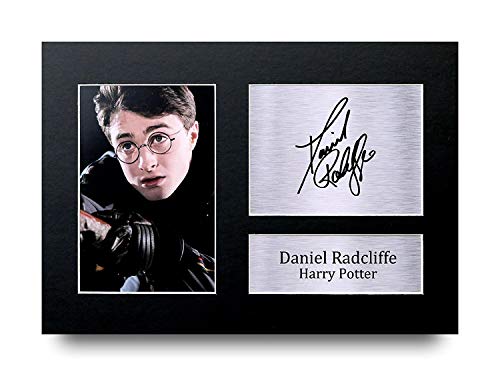 HWC Trading Daniel Radcliffe A4 Ungerahmt Signiert Gedruckt Autogramme Bild Druck-Fotoanzeige Geschenk Für Harry Potter Filmfans von HWC Trading