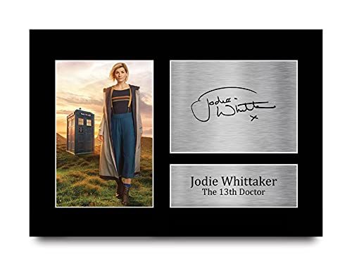 HWC Trading Jodie Whittaker A4 Ungerahmt Signiert Gedruckt Autogramme Bild Druck-Fotoanzeige Geschenk Für Dr Who Tv-Show-Fans von HWC Trading