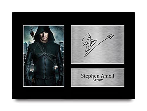 HWC Trading Stephen Amell A4 Ungerahmt Signiert Gedruckt Autogramme Bild Druck-Fotoanzeige Geschenk Für Arrow Tv-Show-Fans von HWC Trading