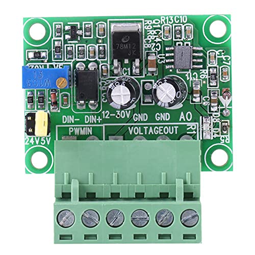 HYWHUYANG iwv mfv konverter 1–3 kHz, 0–10 V, PWM- -zu-Spannungswandler-Modul, Digitale Platine, PWM-zu-Analog-Wandlermodul von HYWHUYANG