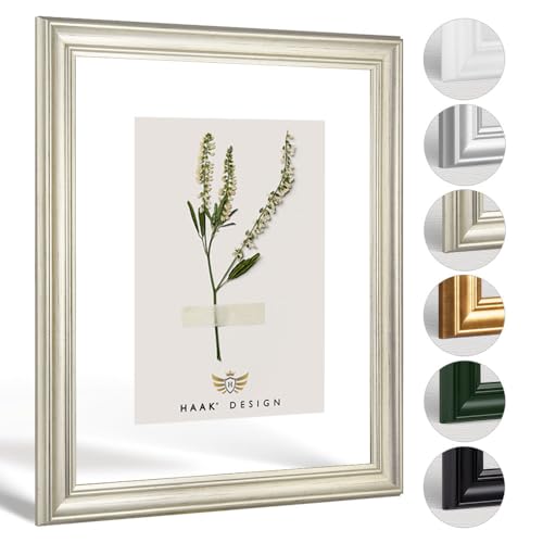 Haak Doppelglasrahmen Luna Silber Antik 24 X 30 cm Haak Doppelglasrahmen Luna Silber Antik 24 X 30 cm von Haak