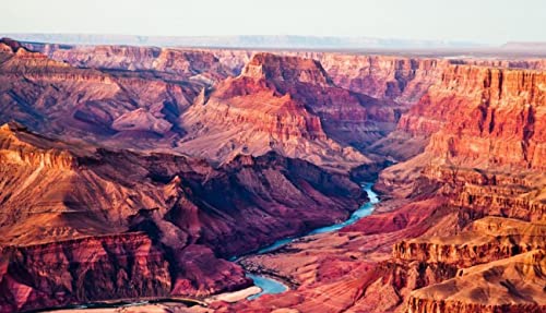 Haeran River Das großartige American Grand Canyon Malen nach Zahlen DIY einzigartiges Leinwand Ölgemälde Kit Digital Painting von Haeran River